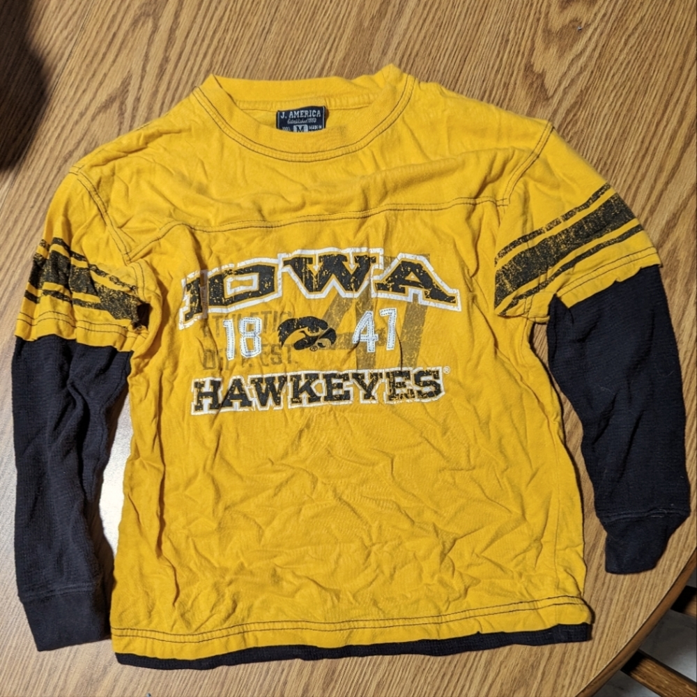 Boys Iowa Hawkeye shirt